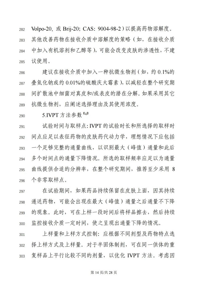 关于公开征求《局部起效化学仿制药体外释放（IVRT）与体外透皮（IVPT）研究技术指导原则（征求意见稿）》意见的通知